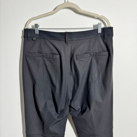 Lululemon Commission Pant Warpstreme Men 33/30 Gray Slim Straight Pocket Sport - Picture 4 of 10